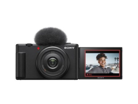 Máquina Fotográfica Compacta Sony FDIG ZV-1F - Preto Hot on Sale