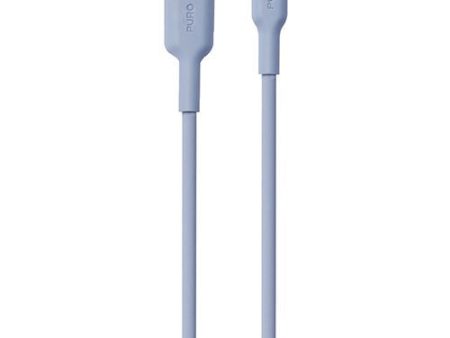 Cabo USB para USB-C Puro Soft 1.5m - Azul For Discount