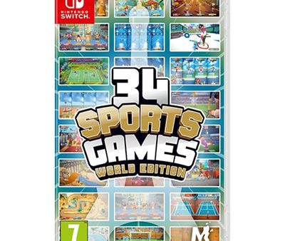 34 Sports Games: World Edition - Nintendo Switch Cheap