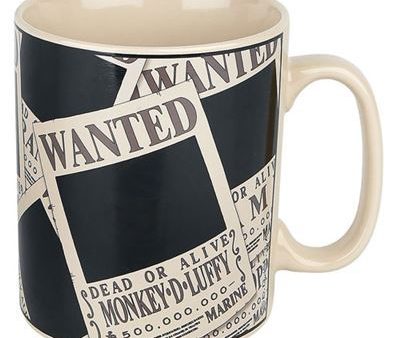 Caneca Termosensível One Piece: Wanted For Cheap