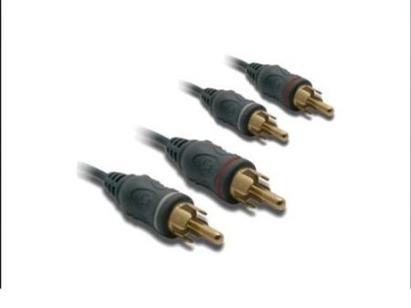 Adaptador 2 RCA-M 2 RCA-M 1.2MTS Metronic Online Hot Sale