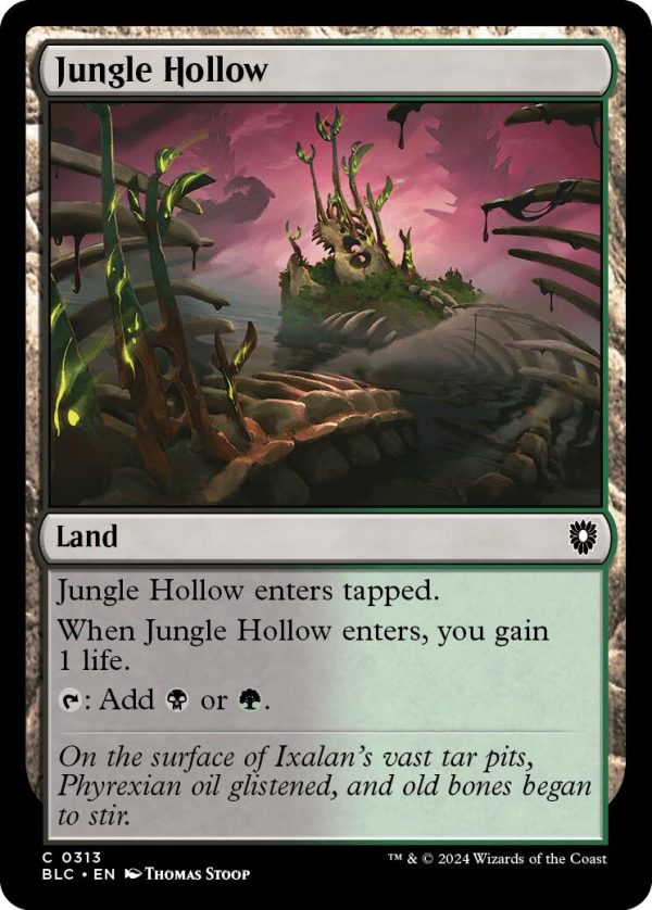 Jungle Hollow [Bloomburrow Commander] Supply