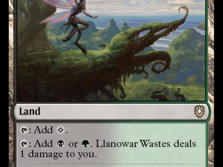 Llanowar Wastes [Bloomburrow Commander] Online Sale