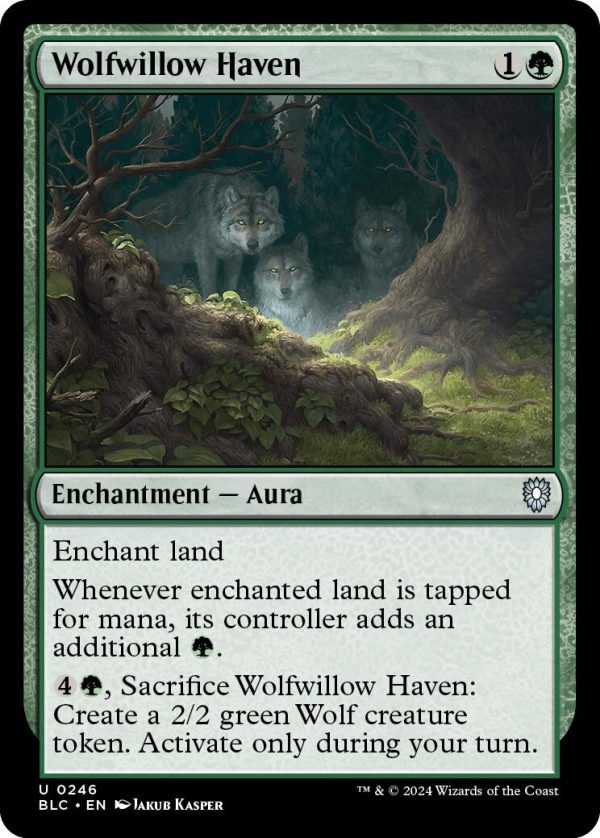 Wolfwillow Haven [Bloomburrow Commander] Cheap