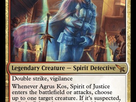 Agrus Kos, Spirit of Justice (Promo Pack) [Murders at Karlov Manor Promos] Online