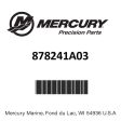 Mercury - Shaft kit - 878241A03 Online